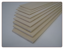 3/8x4x36 BASSWOOD Sheet 3/8x4x36 BASSWOOD Sheet