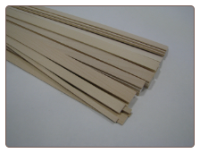 1/16x1/4x48 BASSWOOD Sticks 1/16x1/4x48 BASSWOOD Sticks